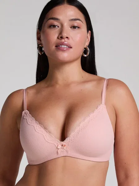 Hunkemöller Podprsenka rosé