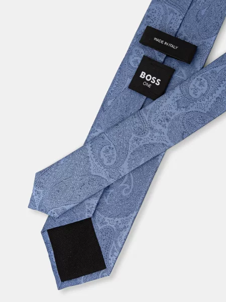 Шелковый галстук Boss на завязках
