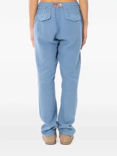 Pantaloni Mc2 Saint Barth de in conici albastru