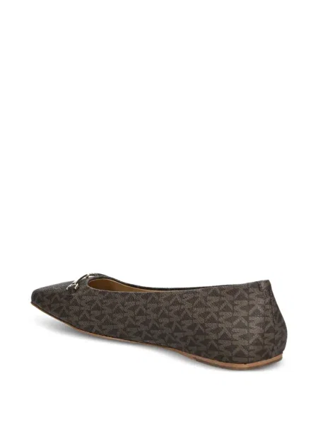 Portofel Michael Michael Kors din piele cu imagine cu model floral alb
