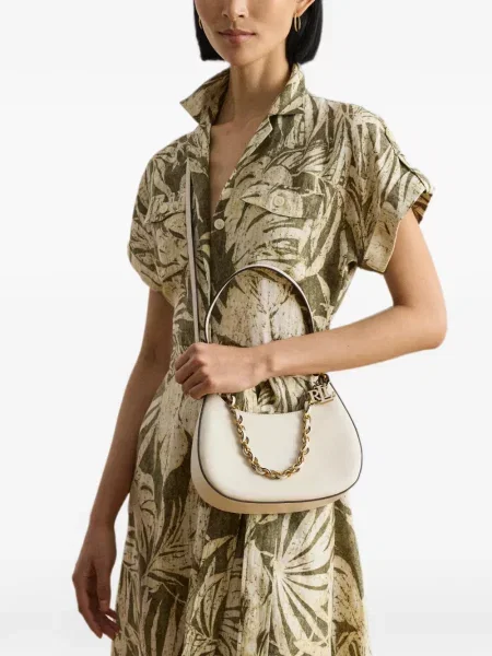 Geantă Lauren Ralph Lauren alb