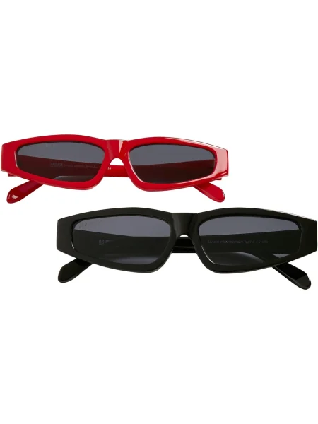 Urban Classics Ochelari de soare Lefkada roșu negru
