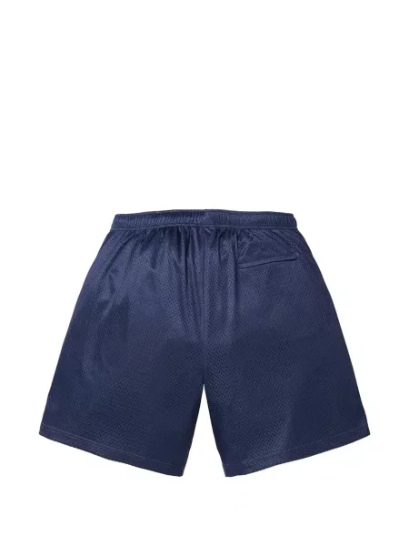 Stras pantaloni scurți Supreme plasă albastru