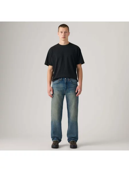 Blugi cu picior larg Levi's® albastru