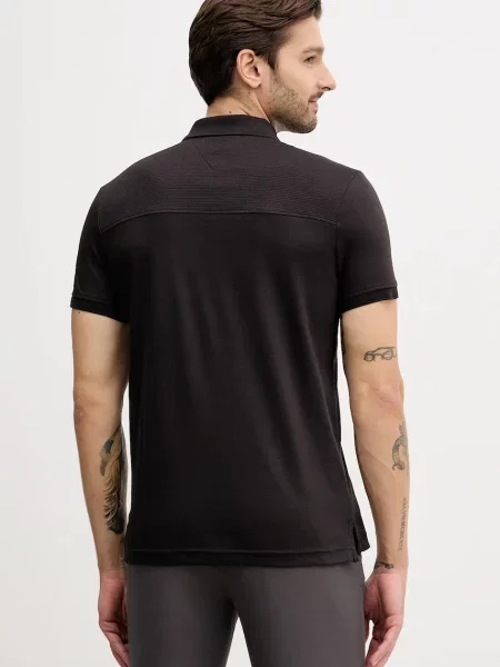 Polo tričko Tommy Hilfiger černá