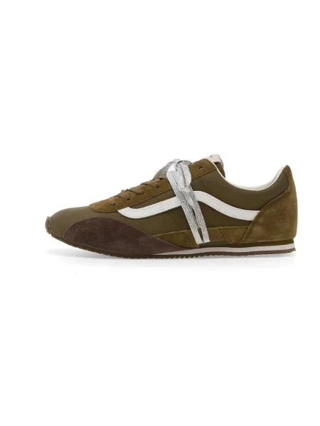 Sneakersy Vans zamszowe zielone