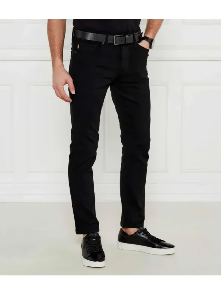 BOSS ORANGE Blugi DELAWARE | Slim Fit negru