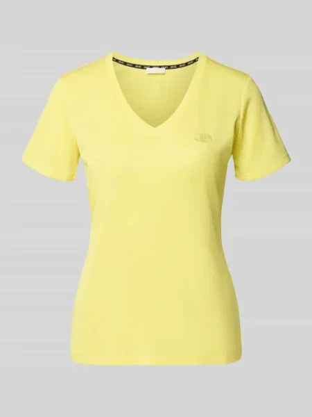T-shirt o kroju regular fit z mieszanki Liu Jo Sport