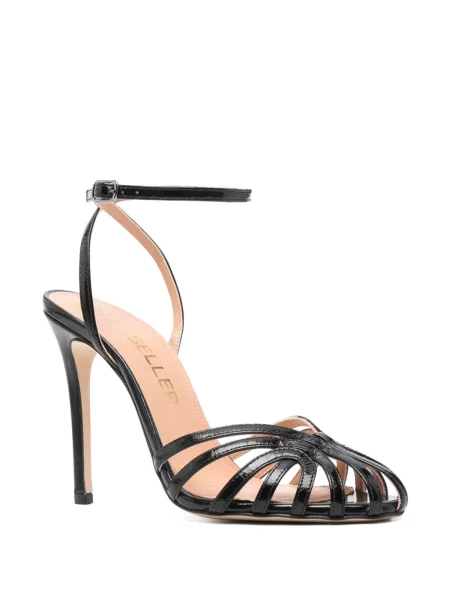 Sandale The Seller din piele negru