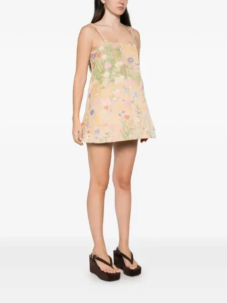 Rochie mini Maggie Marilyn cu model floral cu imagine