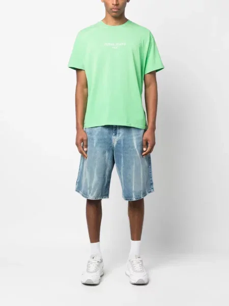 Tricou Guess cu imagine verde