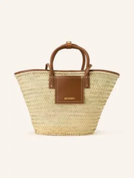 Jacquemus Torba Na Zakupy Le Panier Soli braun złota