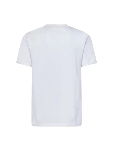 Koszulka Dolce And Gabbana casual żakardowa biała
