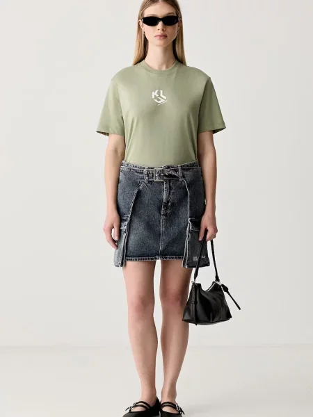 Karl Lagerfeld Jeans спідниця джинсова