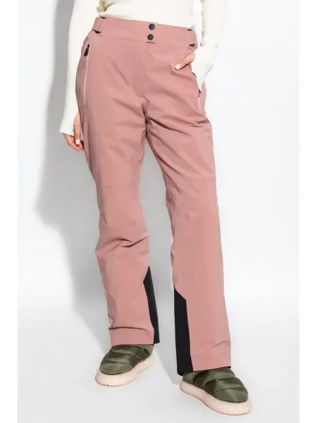 Pantaloni de schi Moncler Grenoble roz
