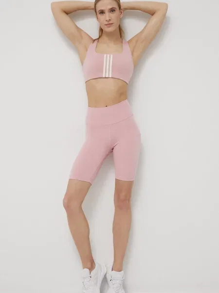 Športová podprsenka adidas Performance Powerimpact ružová