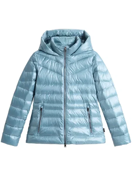Geacă cu puf Woolrich albastru