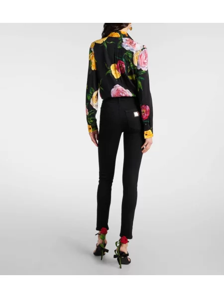 Jeansy Dolce&gabbana czarne