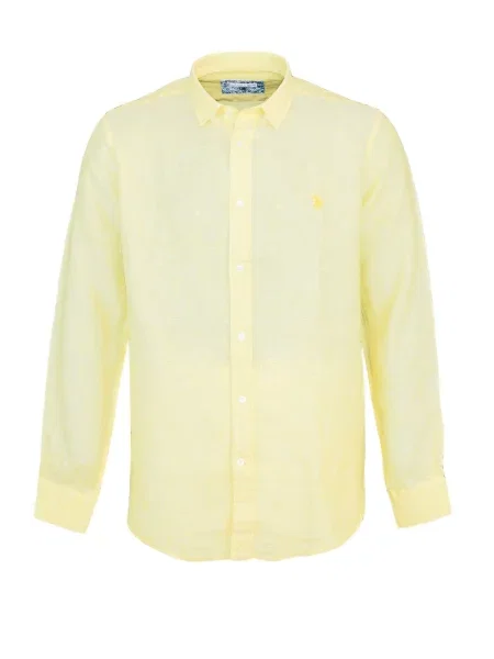 US POLO ASSN. Košeľa žltá