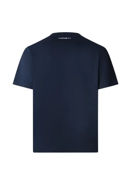 Grafic tricou Hackett cu imagine clasic albastru