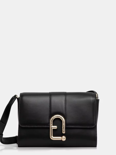 Torebka Furla skórzana czarna