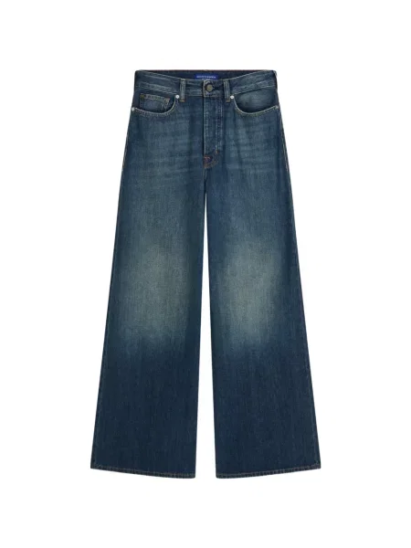 Blugi cu picior larg Scotch & Soda albastru