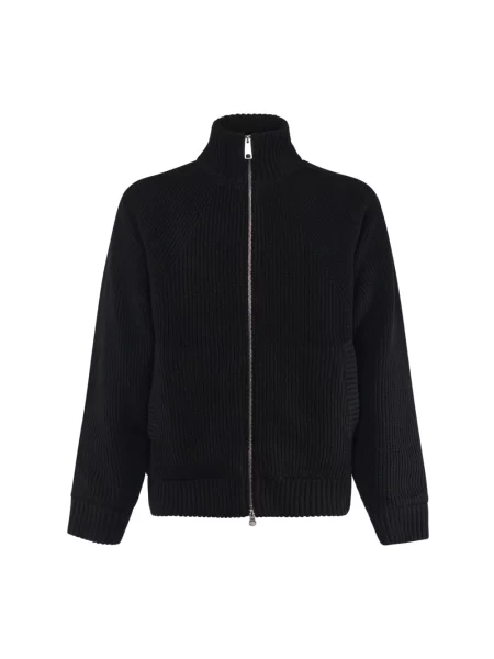 Sweter Carhartt Wip z wysokim kołnierzem wełniany czarny