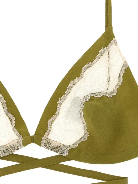 Sutien Jejia din dantelă verde
