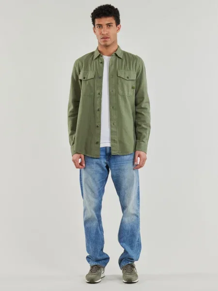Džínsy s rovným strihom G-star Raw modrá