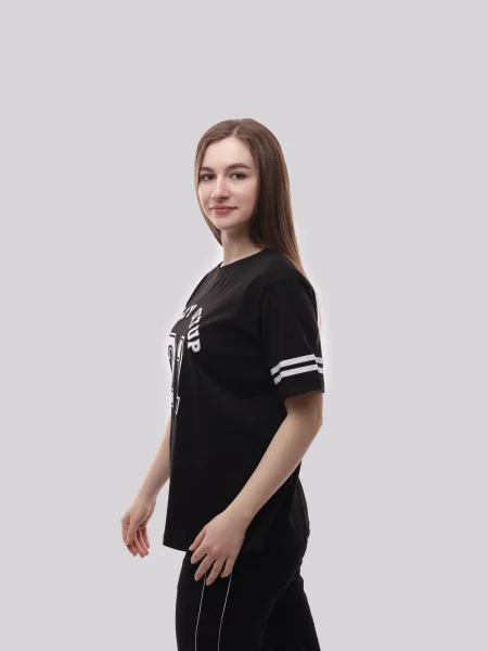 Футболка Lumo черная