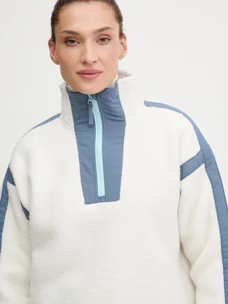 Флисовый однотонный свитер Helly Hansen бежевый