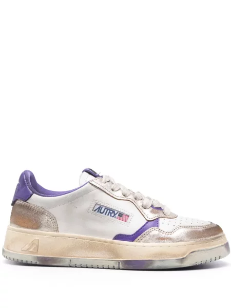 Sneakersy Autry retro fioletowe