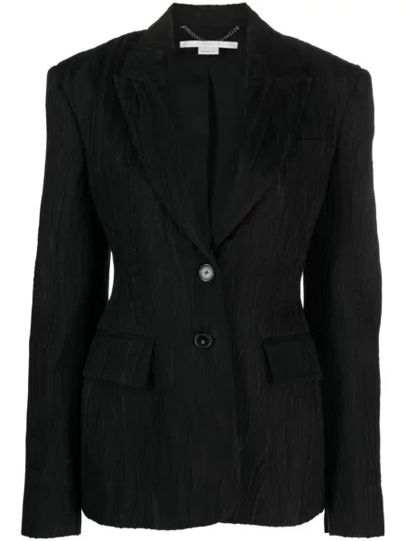 Sacou Stella Mccartney din jacard negru