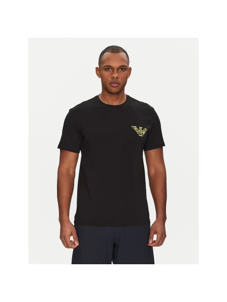 Emporio Armani Underwear Póló Regular Fit fekete