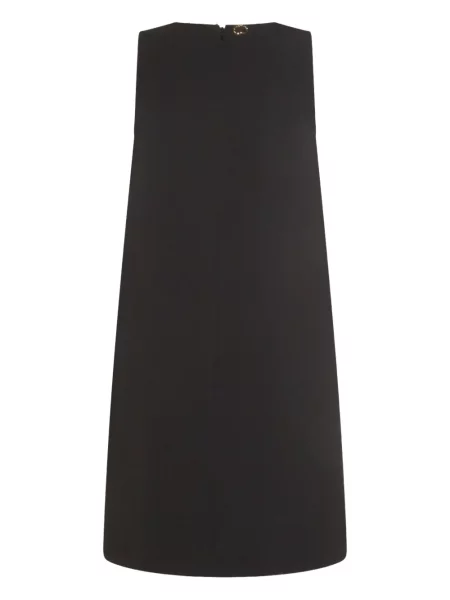 Rochie mini Twinset fără mâneci de costum negru