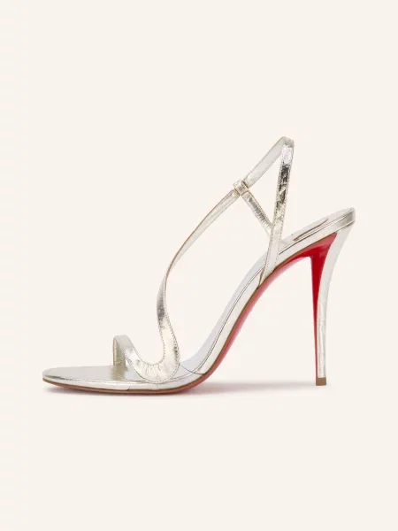 Christian Louboutin Sandały Na Rosa Z gold