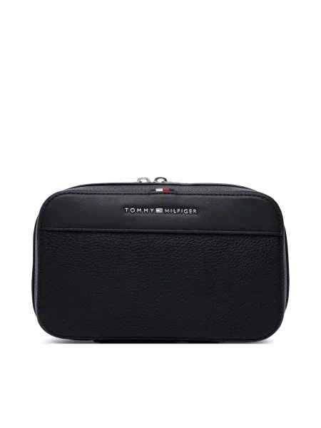 Geantă pentru cosmetice Tommy Hilfiger Th Central Washbag negru