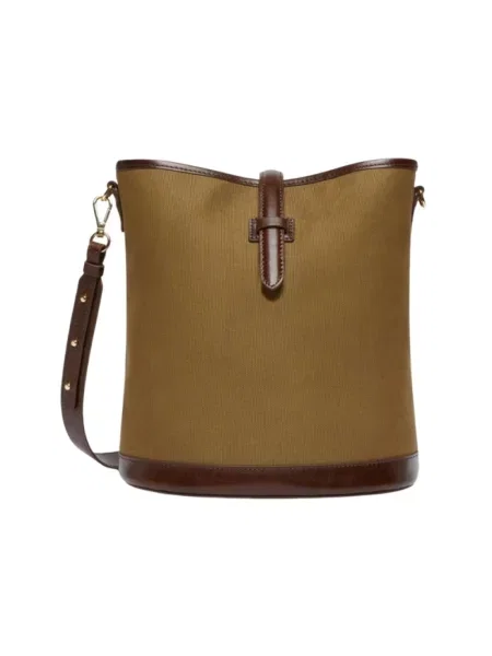 Torebka bucket Max Mara brązowa