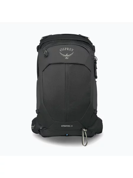 Rucsac turistic pentru bărbați Osprey Stratos 24 l raven black negru