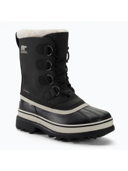 Дамски ботуши за трекинг Sorel Caribou black/stone черно