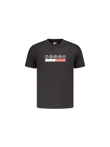 Tričko Tommy Jeans černé