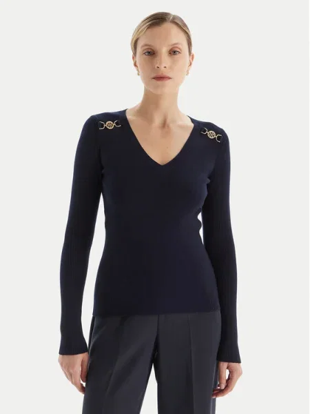 Fracomina Pulover Bleumarin