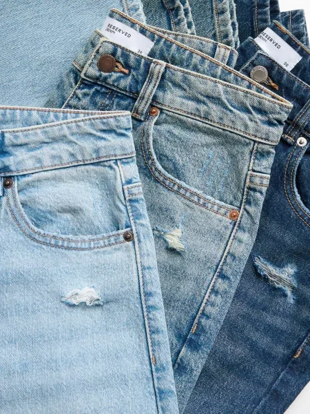 Джинсы Reserved синие