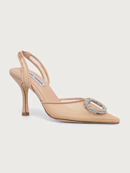 Tűsarkú félcipő Steve Madden bézs