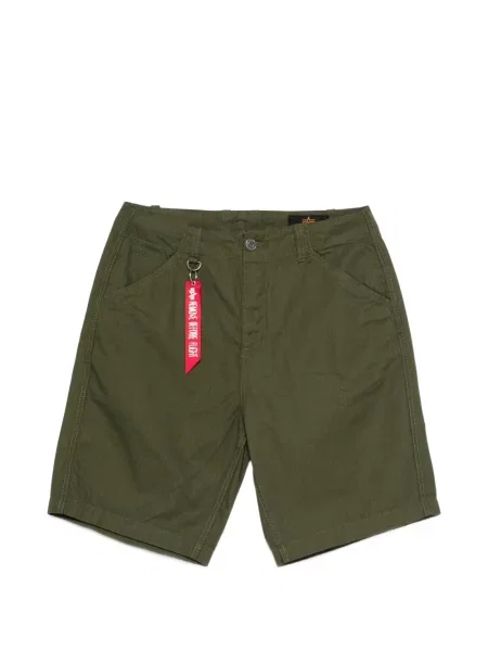 Pantaloni scurți Alpha Industries verde
