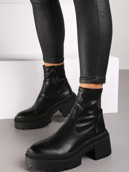 Botine negre