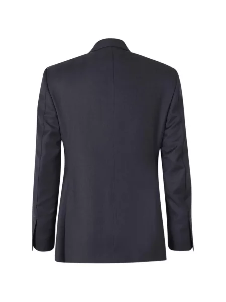 Odijelo Tom Ford s herringbone uzorkom s reverom plava