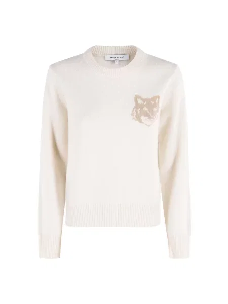 Sweter Maison Kitsune biały
