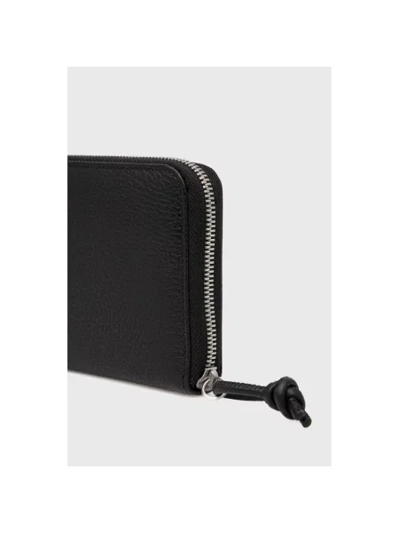 Emporio Armani portfel skórzany czarny