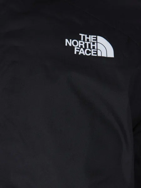 Geacă The North Face cu glugă negru